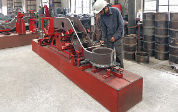Fixture for Tack Welding for Side Frame of LHB Coach